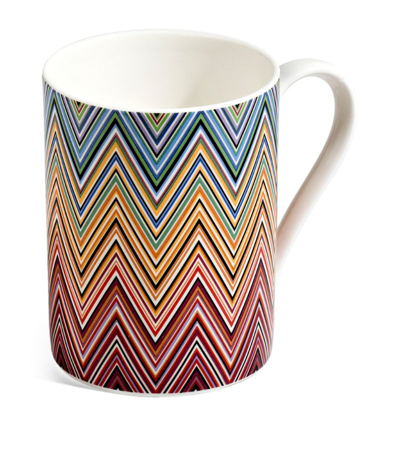 Missoni Zigzag Jarris Mug In Multicolour