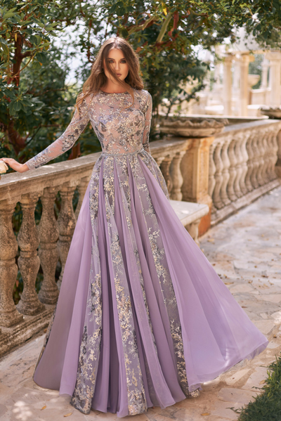 Reverie Couture Lace Embroidered Tulle Gown