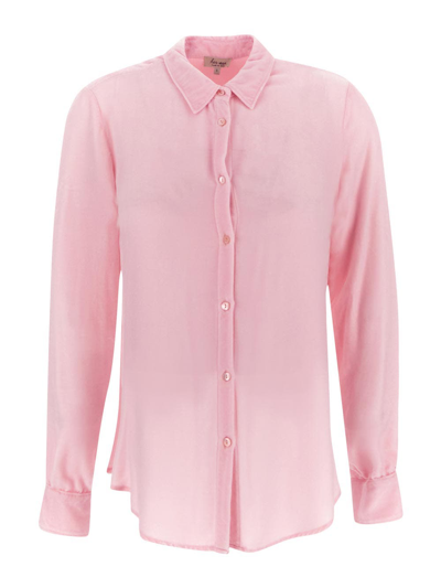 Her Shirt Iris Shirt In Pink