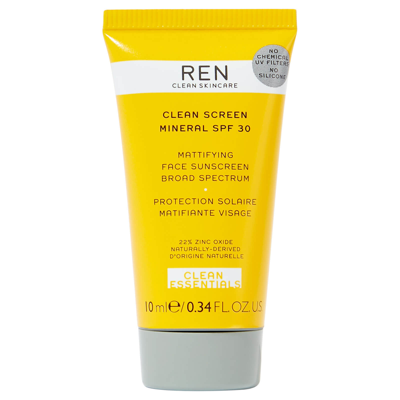 Ren Clean Skincare Spf30 Mattifying Face Sunscreen