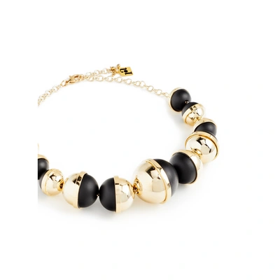 Rosantica Black Bead Necklace