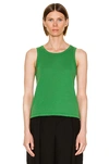 The Row Giorgix Top In Green