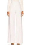 Max Mara Aversa High-rise Linen Wide-leg Pants In Silk
