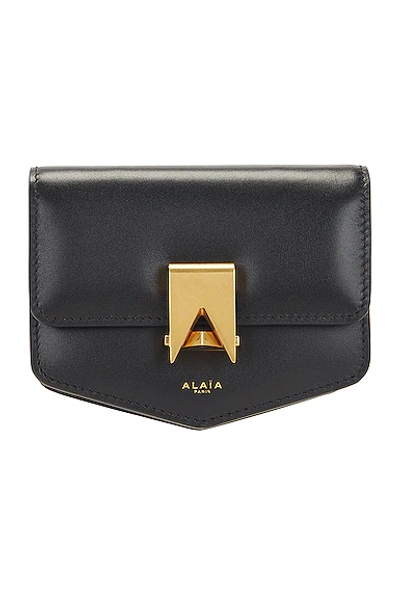 Alaïa Le Papa Mini Bag In Noir