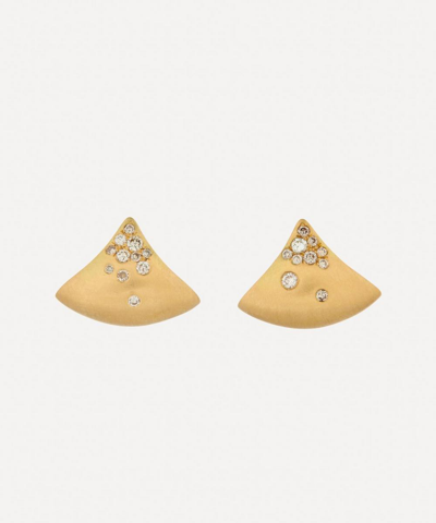 Nada Ghazal 18ct Gold Fuse Hug Earrings