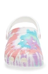 Crocs Classic Tie Dye Graphic Clog In Fresco/ Multi