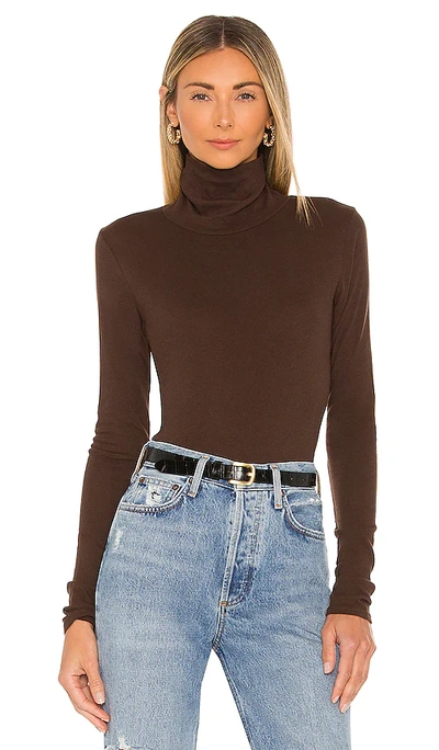 Lamade Roosevelt Turtleneck In Mahogany