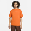 Jordan "air " Men's T-shirt In Orange