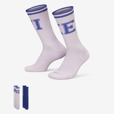 Nike Everyday Plus Cushioned Crew Training Socks In Multicolor