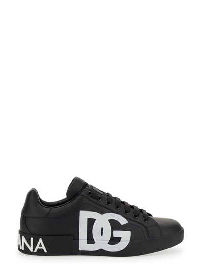 Dolce E Gabbana Men's  Black Other Materials Sneakers