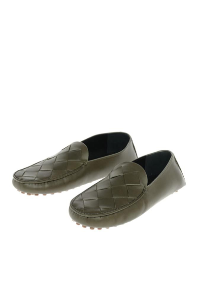 Bottega Veneta Men's  Green Other Materials Loafers