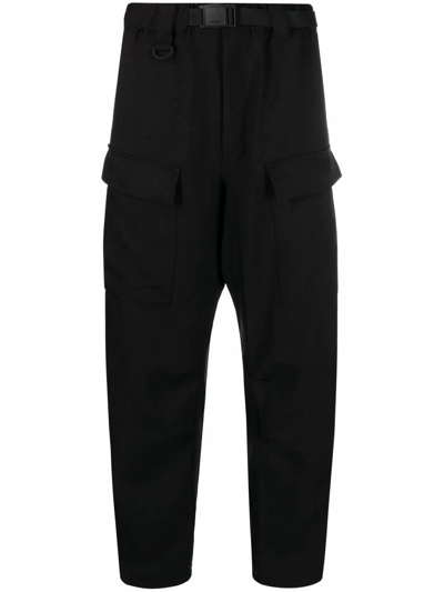 Adidas Y-3 Yohji Yamamoto Adidas Y 3 Yohji Yamamoto Men's  Black Polyester Pants