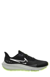 Nike Air Zoom Pegasus 37 Running Shoe In Black/ White/ Dark Smoke Grey