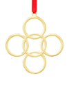 NAMBE HOLIDAY TWELVE DAYS OF CHRISTMAS 5 GOLDEN RINGS ORNAMENT