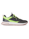 Loro Piana Week End Walk Performance Mesh Sneakers In Green Multi