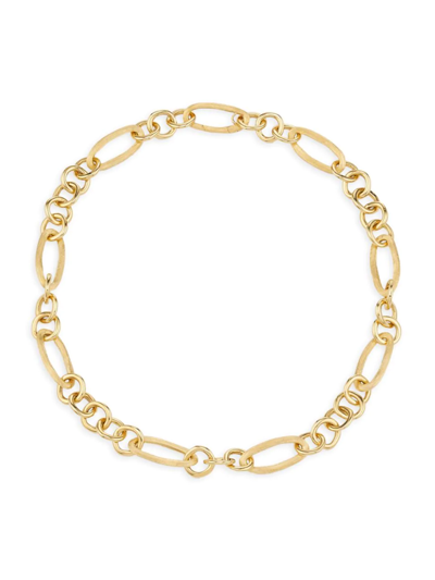 Marco Bicego Jaipur 18k Yellow Gold Mixed-link Chain Necklace
