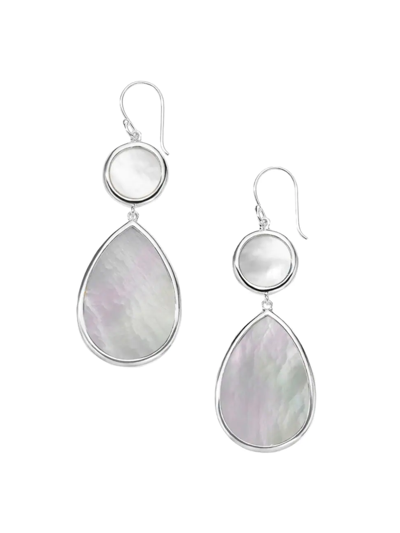 Ippolita Women's Polished Rock Candy Sterling Silver & Mother-of-pearl Drop Earrings