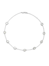 IPPOLITA WOMEN'S CONFETTI STERLING SILVER & MOTHER-OF-PEARL SHORT STATION NECKLACE