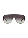 Versace Women's 41mm Pilot Metal Sunglasses In Grey Grad