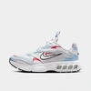 Nike Women's Zoom Air Fire Casual Shoes In White/white/pure Platinum/royal Tint/light Crimson/black