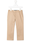 Familiar Straight-leg Chinos In Brown