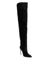 Le Silla Carry Over Thigh-high Boots In Black