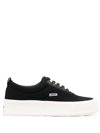 Ambush Lace-up Flatform Sneakers In Black