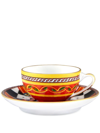 Dolce & Gabbana Carretto Siciliano Espresso Set In Yellow
