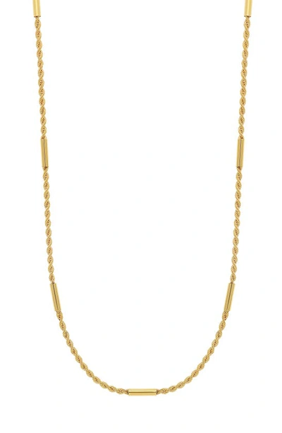 Bony Levy 14k Gold Florentine Rope Chain Necklace In 14k Yellow Gold