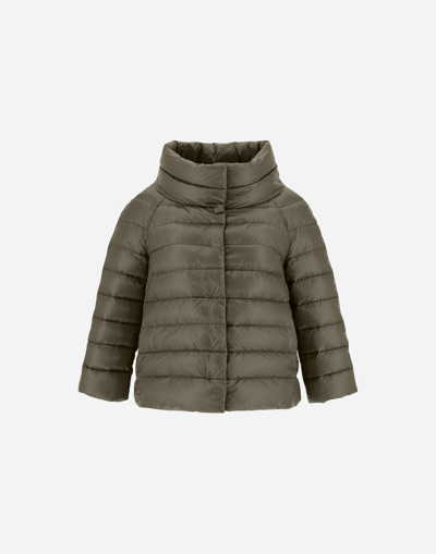 Herno Sofia - Female Capes Military 50 In Military