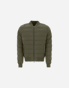 Herno アビエイタージャケット In Green/beige