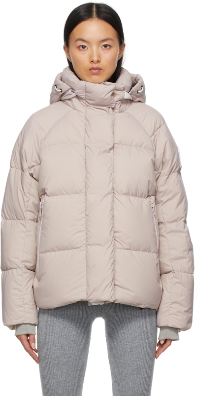 Canada Goose Pink 'white Label' Down Junction Parka In 856 Lucent Rose