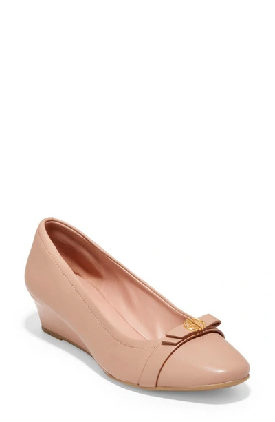 Cole Haan Malta Slip-on Wedge In Brush Shee