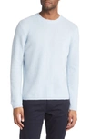 Vince Cashmere Sweater In Heather Glacier