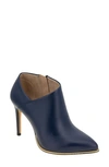 Bcbgeneration Hadix Womens Studded Faux Leather Booties In Dark Ink