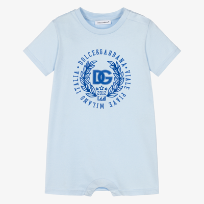 Dolce & Gabbana Baby Boys Blue Logo Shortie