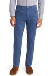 Ag Everett Sud Print Slim Straight Leg Pants In Jo Thousand Seas