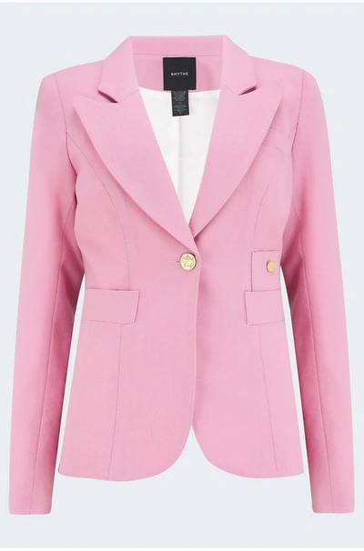 Smythe Classic Duchess Blazer In Rethink Pink
