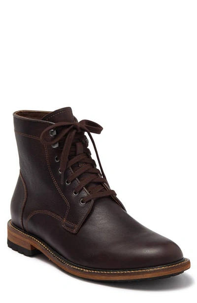 Warfield & Grand Warfield And Grand Simms Ii Combat Boot In Dk Brown