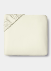 Sferra Fiona Queen Fitted Sheet In Ivory