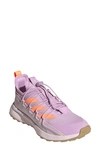 Adidas Originals Terrex Voyager 21 Canvas Running Shoe In Bliss Lilac/ Orange/ Pink