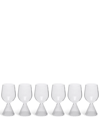 ICHENDORF MILANO TUTU SET-OF-SIX WHITE-WINE GLASSES