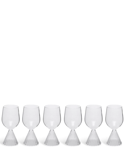 Ichendorf Milano Tutu Set-of-six White-wine Glasses In Weiss