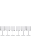 Ichendorf Milano Amalfi Set-of-six Water Glasses In Weiss