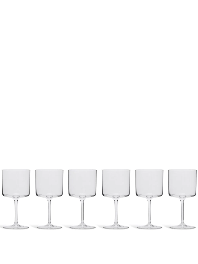 Ichendorf Milano Amalfi Set-of-six Wine Glasses In Weiss