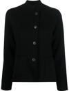Oyuna Buttoned Cashmere Cardigan In Schwarz