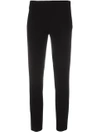 MOSCHINO MOSCHINO SLIM FIT TROUSERS - BLACK,A331052411825089