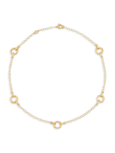 Marco Bicego Jaipur Link 18k Yellow Gold Station Chain Necklace