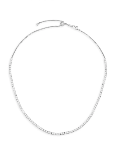 Adriana Orsini Loveall Sterling Silver & Cubic Zirconia Tennis Necklace