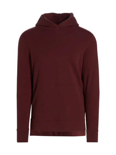 John Elliott Burgundy Hooded Villain Hoodie